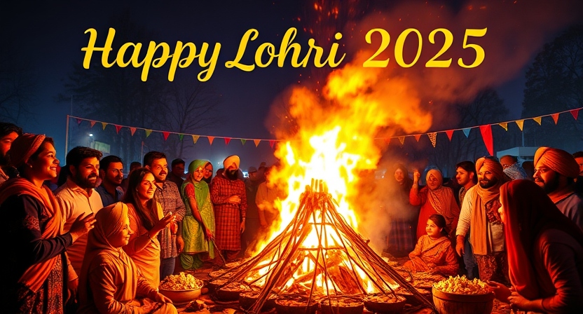Happy Lohri 2025 Best Wishes:- लोहड़ी के इस पर्व पर अपने प्रियजनों को भेजें दिल से शुभकामनाएं, और बनाएं दिन को यादगार